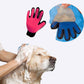 Dog Grooming and Massage Glove for Pet Hair Removal and Bathing
