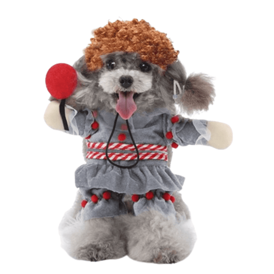 Flu Virus Pet Costume for Cats and Dogs Influenza Outfit Halloween Pet Apparel