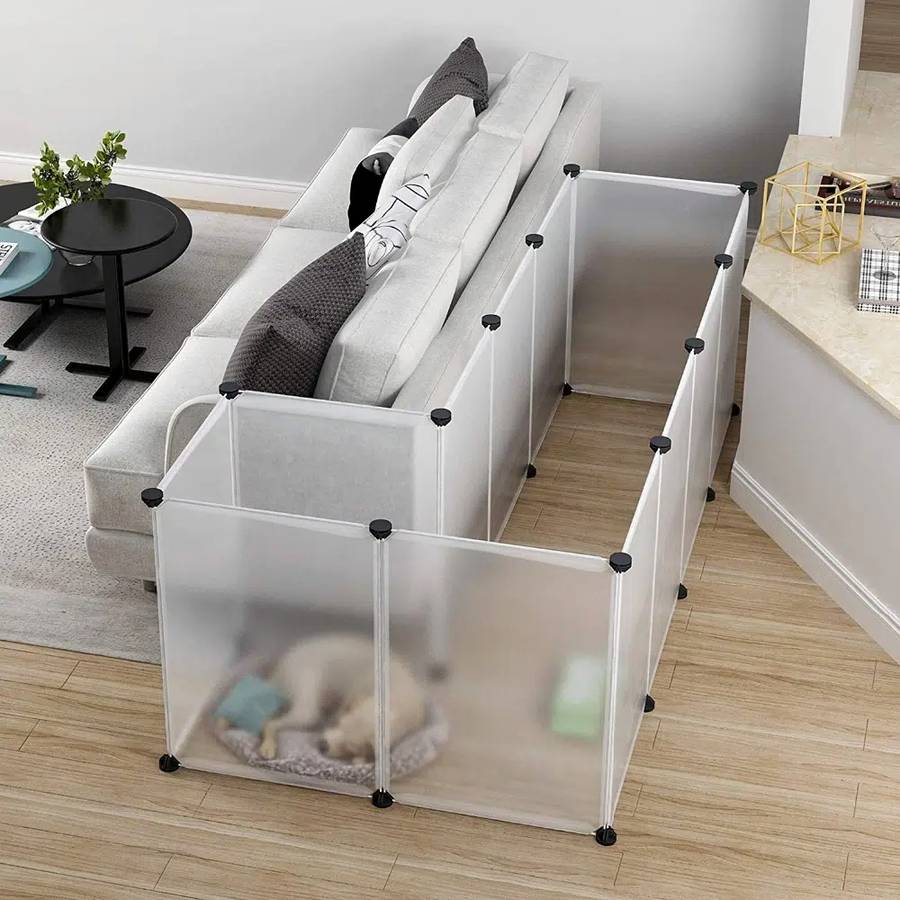 Multifunctional Portable Dog Playpen Freeform Foldable Pet Exercise Pen
