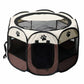 Dog Playpen Portable Indoor Outdoor Pet Exercise Pen Fence for Puppies and Small Dogs