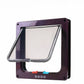 Dog Flap Door Pet Access Door for Dogs with Lockable Panel