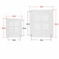 Plastic Dog Door Pet Access Panel for Dogs and Cats