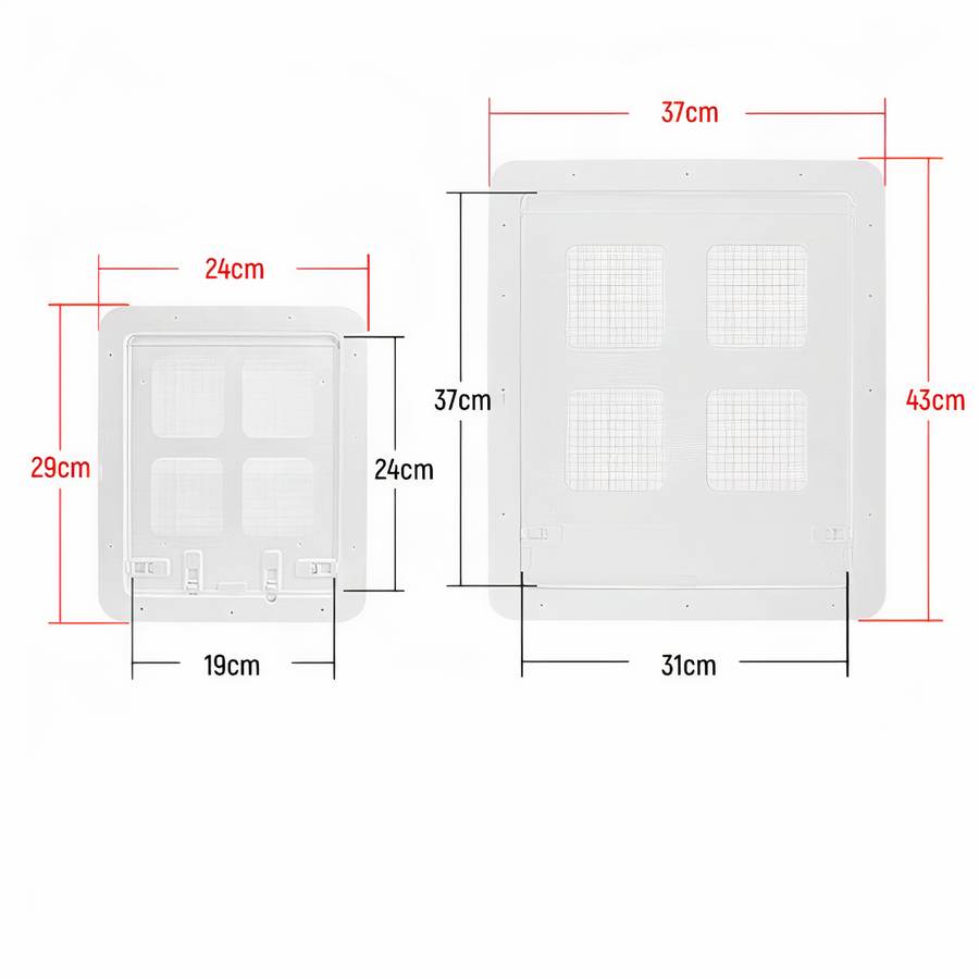 Plastic Dog Door Pet Access Panel for Dogs and Cats