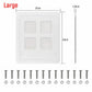 Plastic Dog Door Pet Access Panel for Dogs and Cats