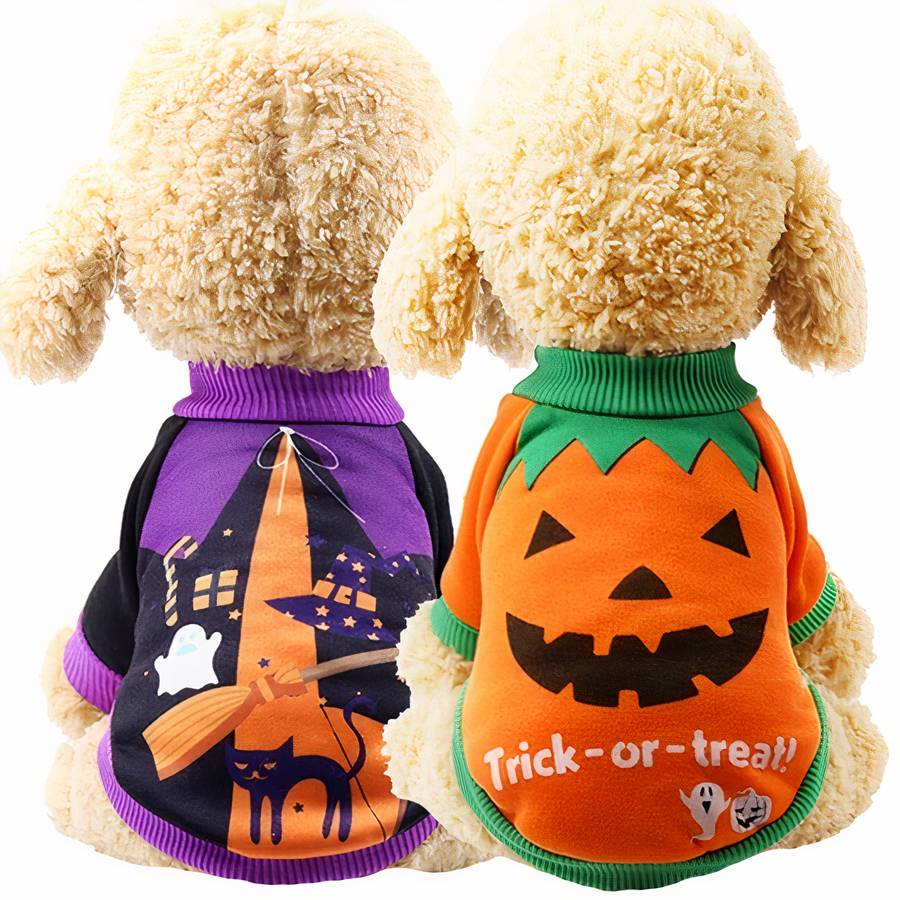 Halloween Dog Sweater Pull Over