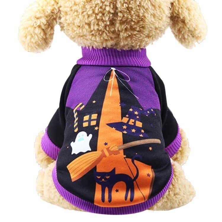 Halloween Dog Sweater Pull Over