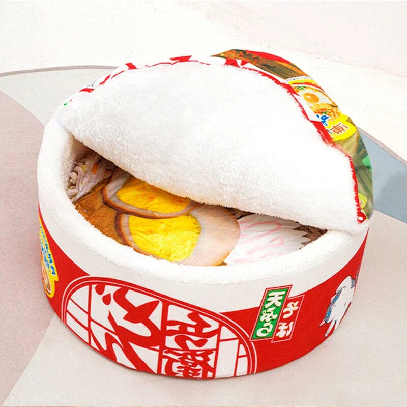 Japanese Style Cat Bed Cozy Cat House Cat Furniture Pet Sleeping Nook