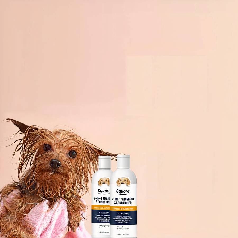 Natural Dog Shampoo for Sensitive Skin and Coat Care