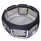 Foldable Octagon Dog Tent Portable Pet Shelter Outdoor Canopy