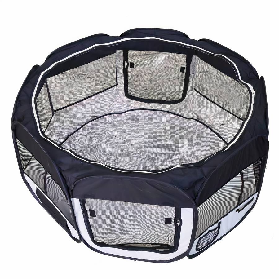 Foldable Octagon Dog Tent Portable Pet Shelter Outdoor Canopy