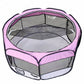 Foldable Octagon Dog Tent Portable Pet Shelter Outdoor Canopy
