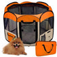 Foldable Octagon Dog Tent Portable Pet Shelter Outdoor Canopy