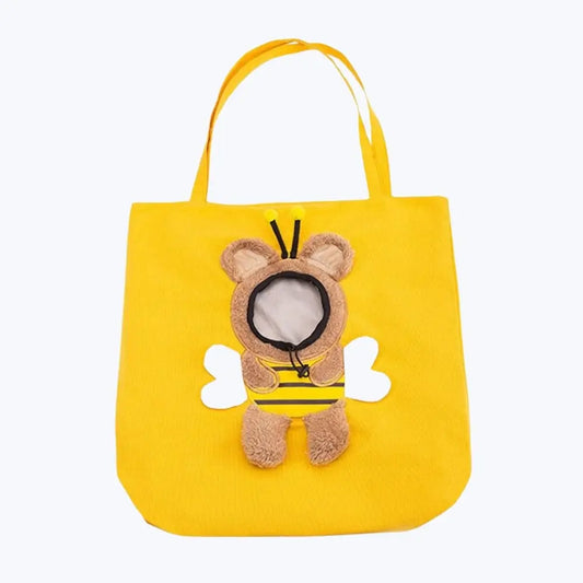 Animal Print Cat Tote Bag Casual Everyday Carryall Bag