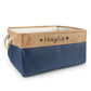 Custom Pet Storage Basket Personalized Organizer for Pets