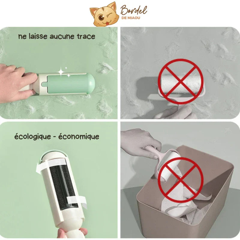Pet Hair Remover Roller for Cat Hair Lint Removal Brush