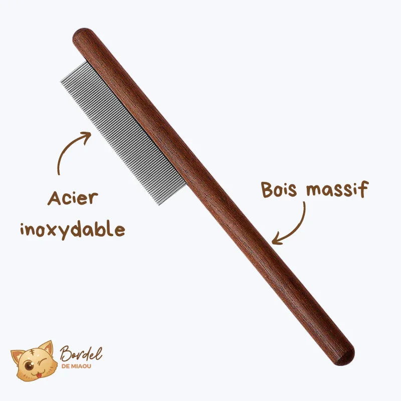 Cat Flea Comb Grooming Brush Natural Pest Control