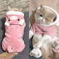 Cat Costume with Cow Print Hoodie Animal Onesie Pajamas
