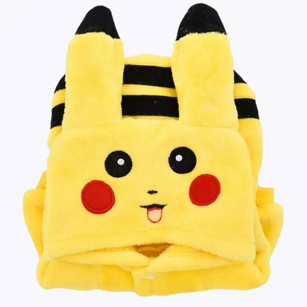 Pikachu Costume for Cat Cute Halloween Pet Outfit