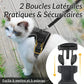 Escape Proof Cat Harness Adjustable No Escape Kitten Harness with Leash