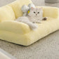 Cat Sofa Bed Plush Pet Couch Comfortable Cat Furniture