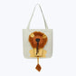 Lion Cat Print Tote Bag Canvas Shopper Reusable Eco Friendly Handbag