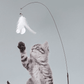 Cat Fishing Toy with Suction Cup Interactive Cat Wand Toy for Cats