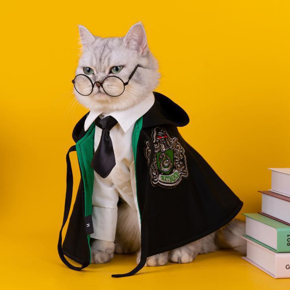 Harry Potter Cape Costume for Cats and Dogs Pet Dress Up