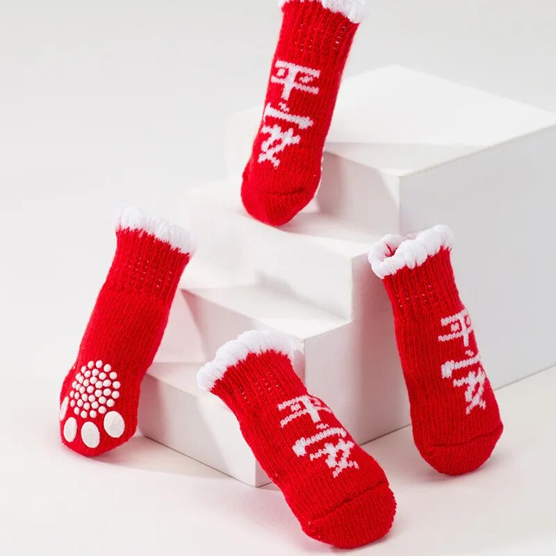 Dog Socks Japanese Style Non Slip Pet Socks for Dogs