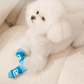 Dog Socks Non Slip Blue Frog Pattern Pet Socks for Puppies and Small Dogs