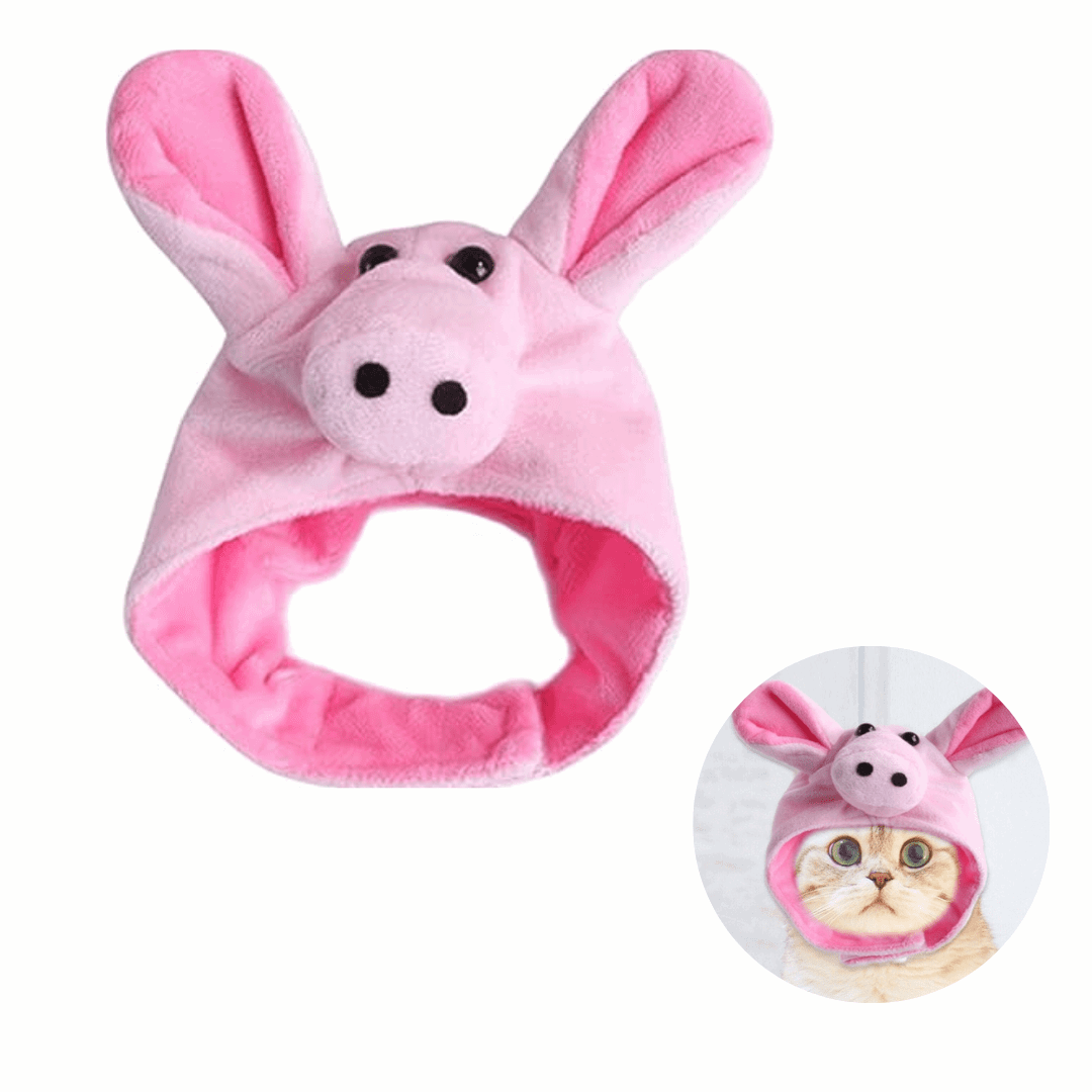 Cat Head Costume Pet Hat Cat Halloween Costume Accessories for Cats