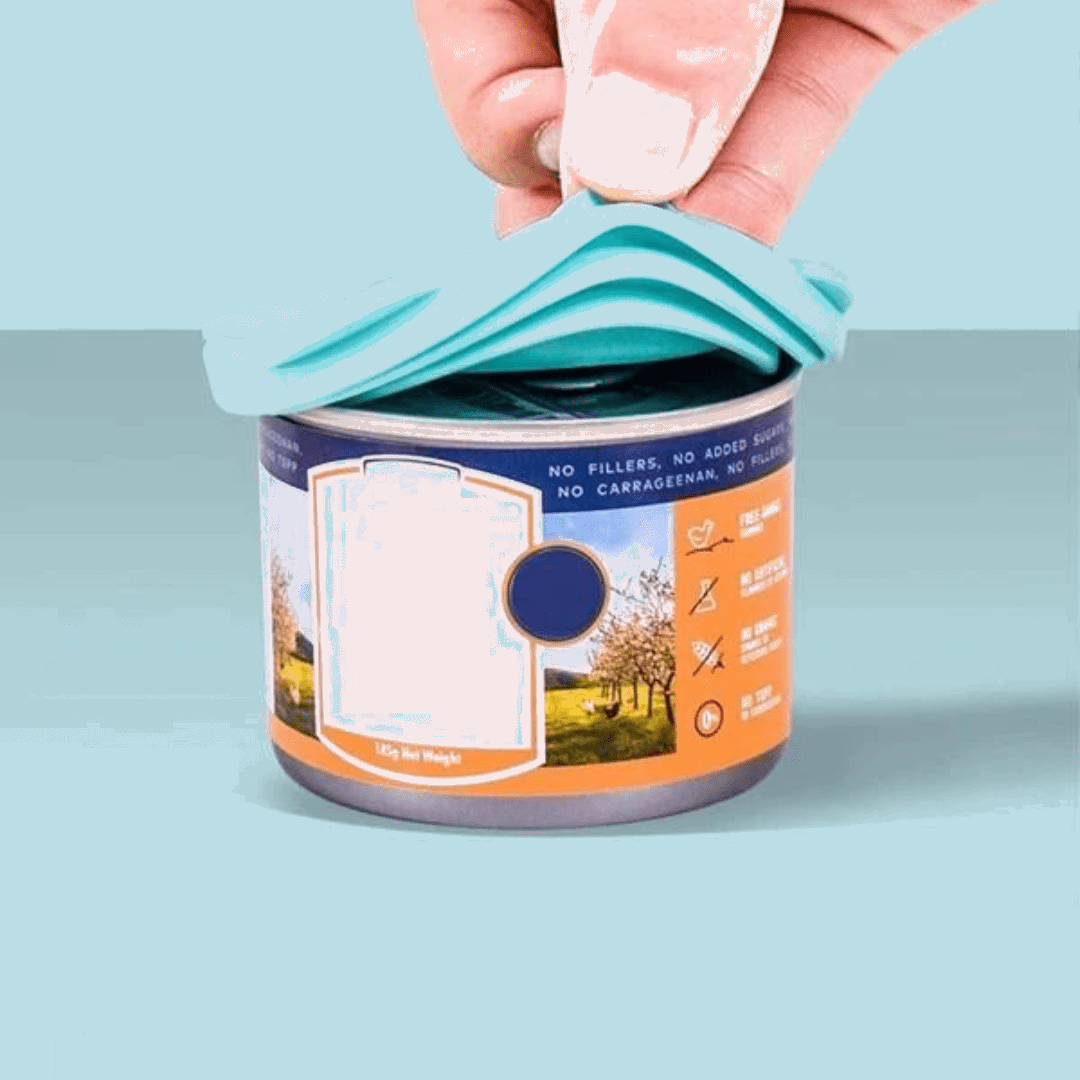 Silicone Pet Food Can Lid Seal Clip Airtight Cover