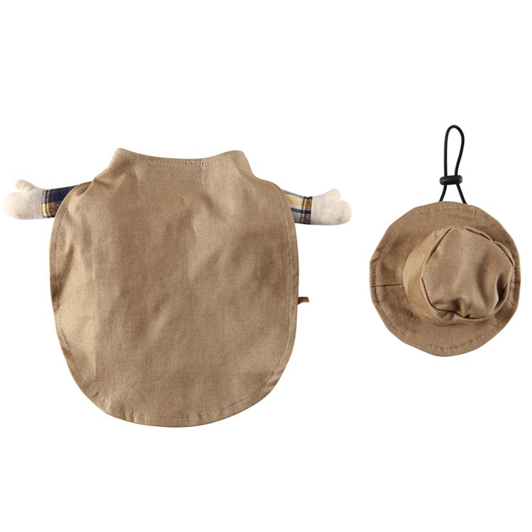 Cowboy Costume for Dogs and Cats Pet Dress Up Western Outfit