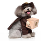 Pet Delivery Driver Costume for Dogs and Cats Package Carrier Outfit