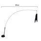 Cat Fishing Toy with Suction Cup Interactive Cat Wand Toy for Cats