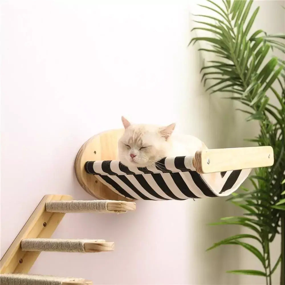 Wall Mounted Cat Hammock Durable Cozy Cat Bed for Small Pets