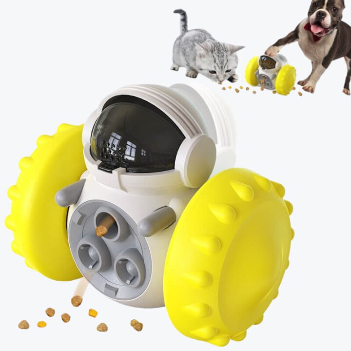 Astronaut Dog Treat Dispenser Toy Interactive Chew Toy for Pets