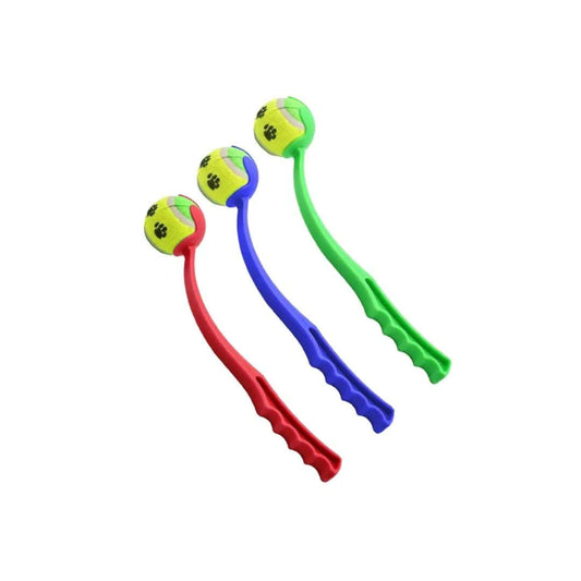 Manual Dog Ball Launcher for Fetch Toys Training Play