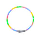 LED Dog Collar Rechargeable Light Up Safety Collar for Dogs