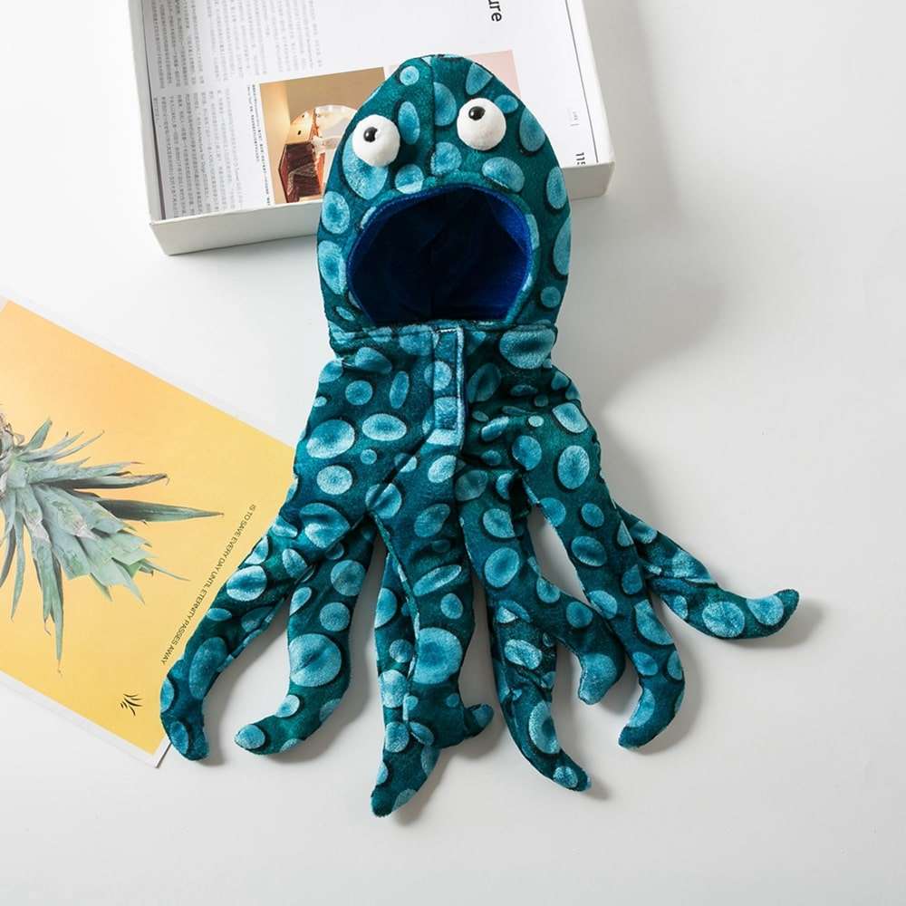 Octopus Pet Costume for Dogs and Cats Cute Halloween Outfit