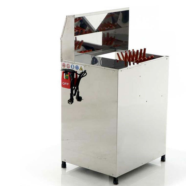 54 Finger Wet Poultry Plucker 250W Drum Plucker Machine for Chickens Ducks Turkeys