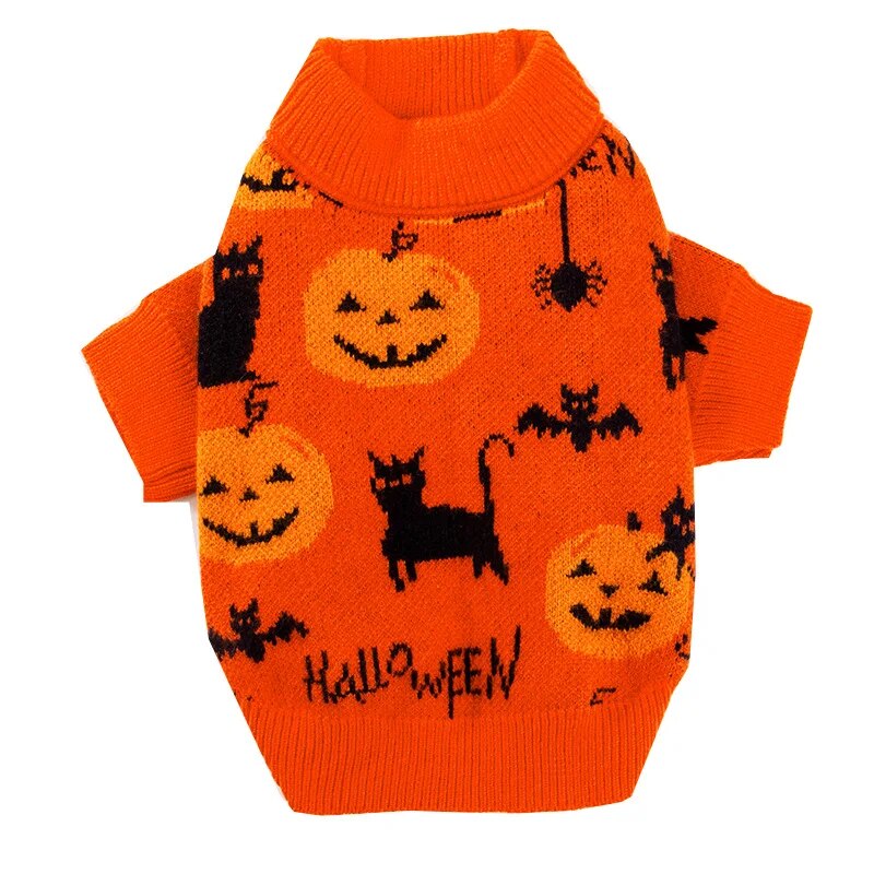 Halloween Sweater for Dogs and Cats Pet Costume Pullover