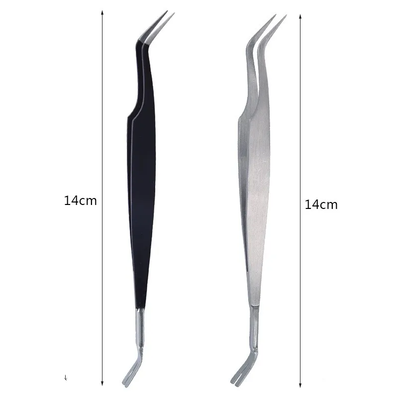 2-in-1 Tick Remover Tool for Dogs and Cats Veterinary Tick Tweezer