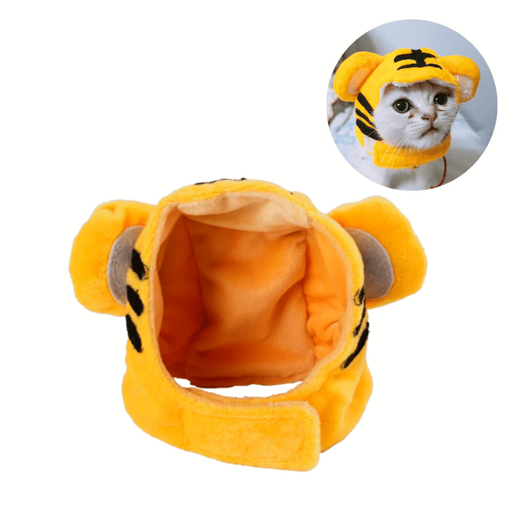 Cat Head Costume Pet Hat Cat Halloween Costume Accessories for Cats